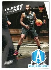 2021-22 Panini Player of the Day James Harden Brooklyn Nets #7